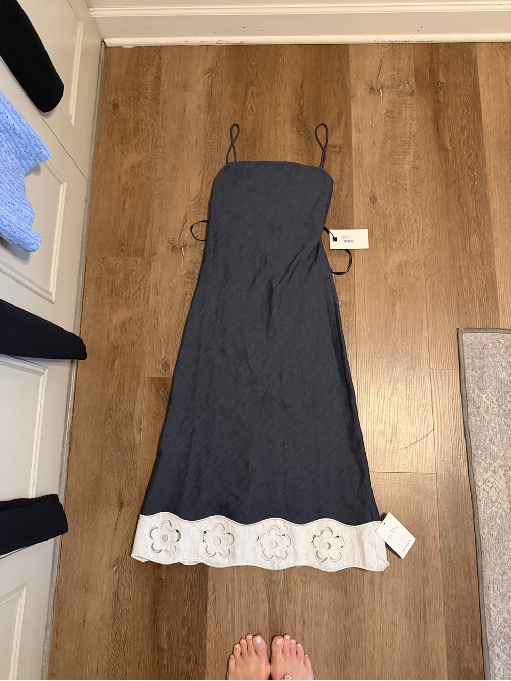 Staud Linen Dress NWT - Picture 3 of 10